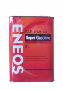 Моторное масло Eneos Super Gasoline Semi-Synthetic SAE 10w40, 0,946л